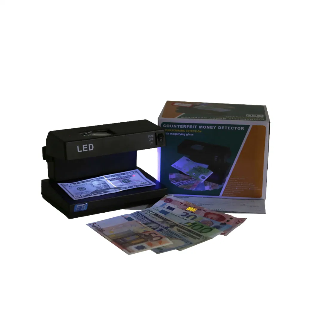 Euro Currency Detector Credit Card Detector UV LED DC-2038 LED