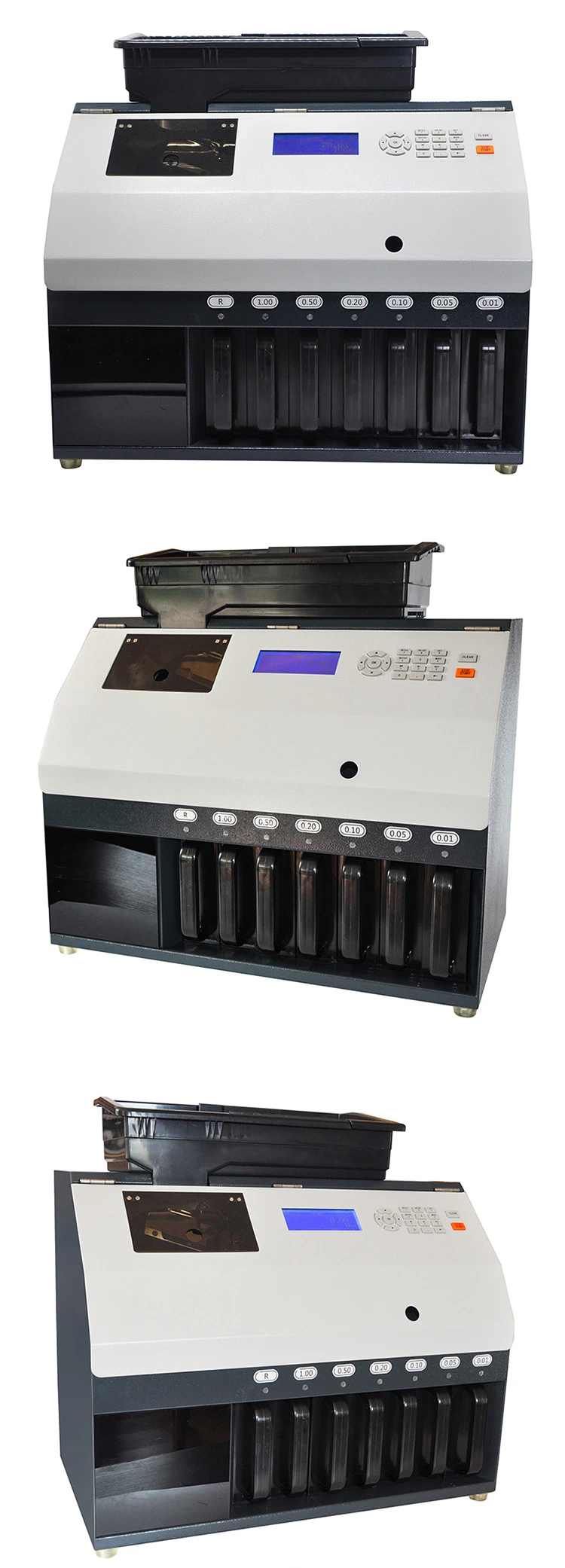 Wt-70 &#160; Wholesale Factory Made Money Coin Sorter Counter, Professional Coin Counter and Sorter