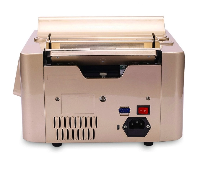 5518 Golden Color Banknote Counter, Money Counter for India Market