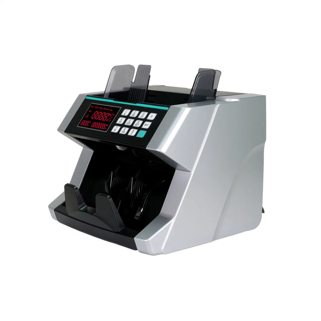 Union 0734 Money Counting Machine Wireless Portable Mini Handy Money Counter Double Power Currency Counter