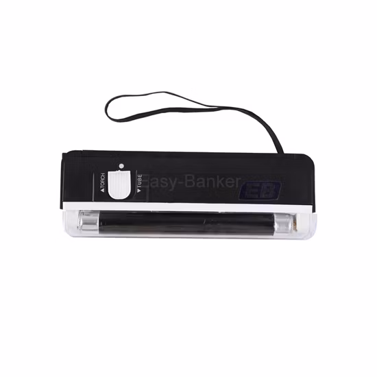 Handheld UV Black Light Banknote Counterfeit Detector, Money Detector